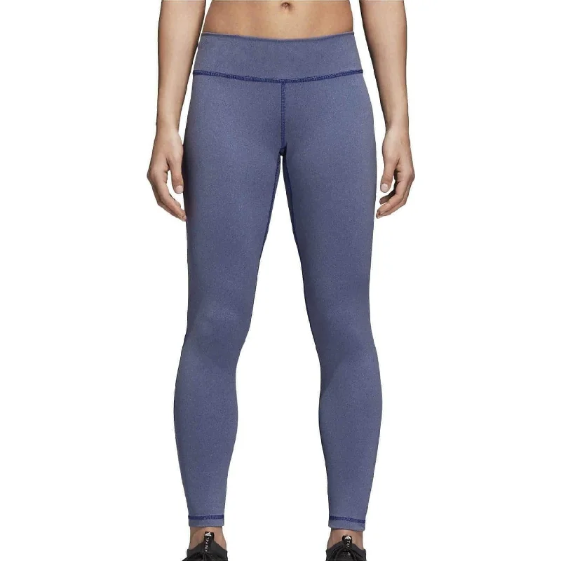 adidas Believe This Mid Rise Womens 7/8 Training Tights - Blue