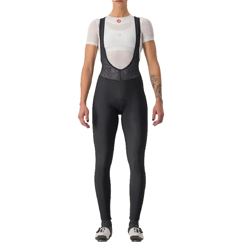 Castelli Entrata Womens Cycling Bib Tights - Black