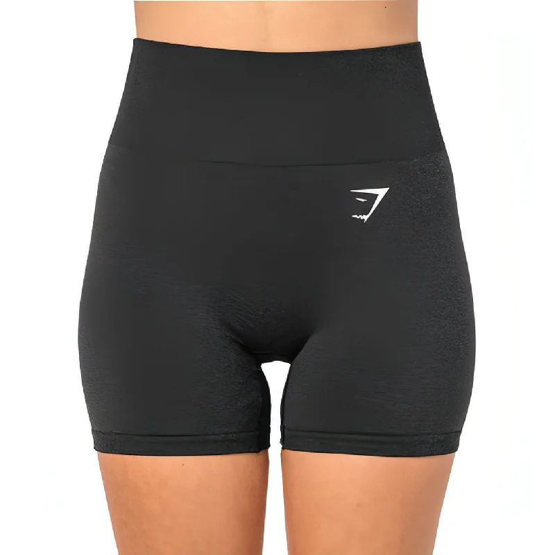 Gymshark Vital Seamless Womens Short Training Tights - Black